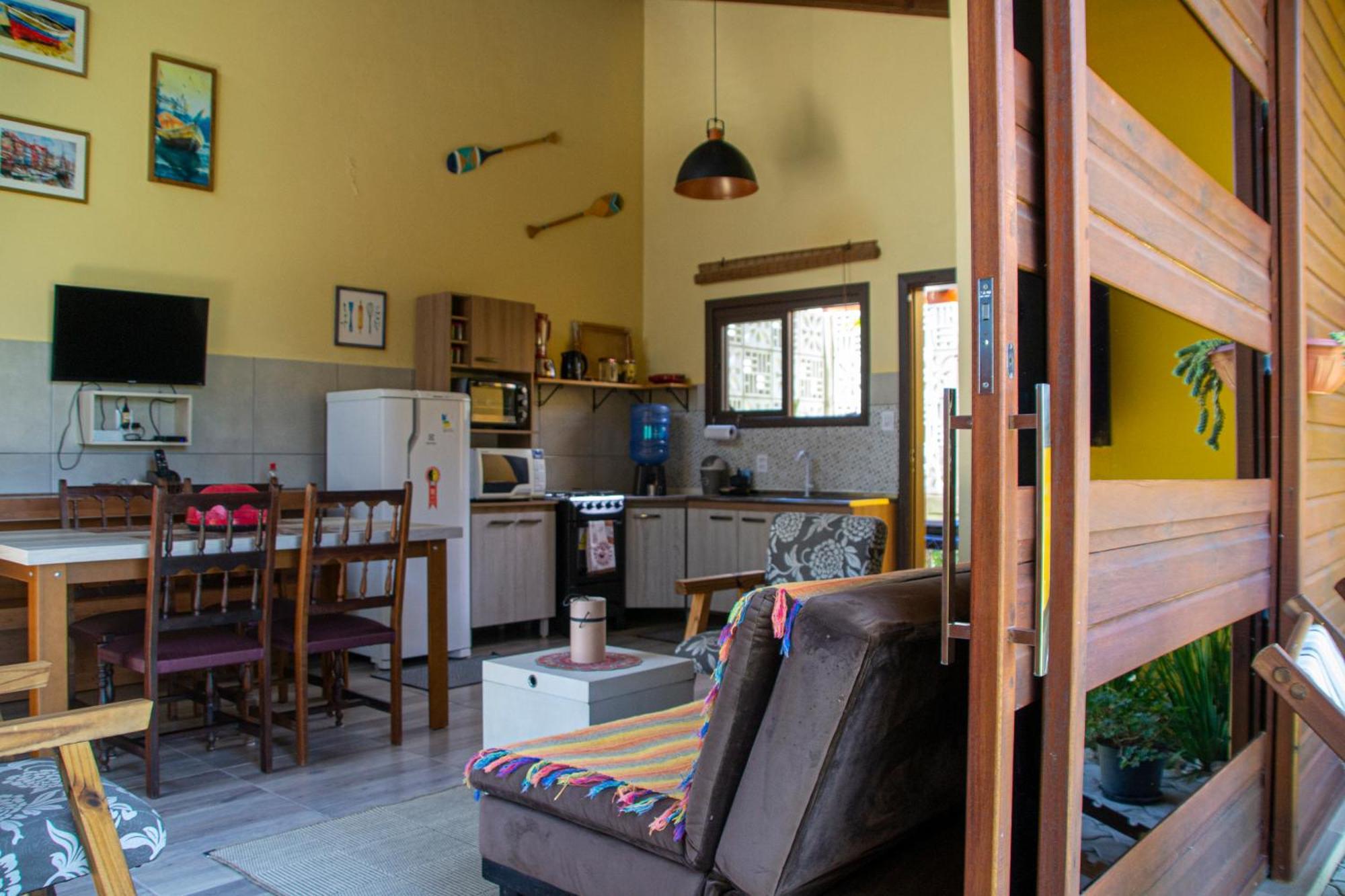 A Casa Amarela - Conforto E Tranquilidade Proximo Ao Mar Balneario Gaivota Eksteriør bilde