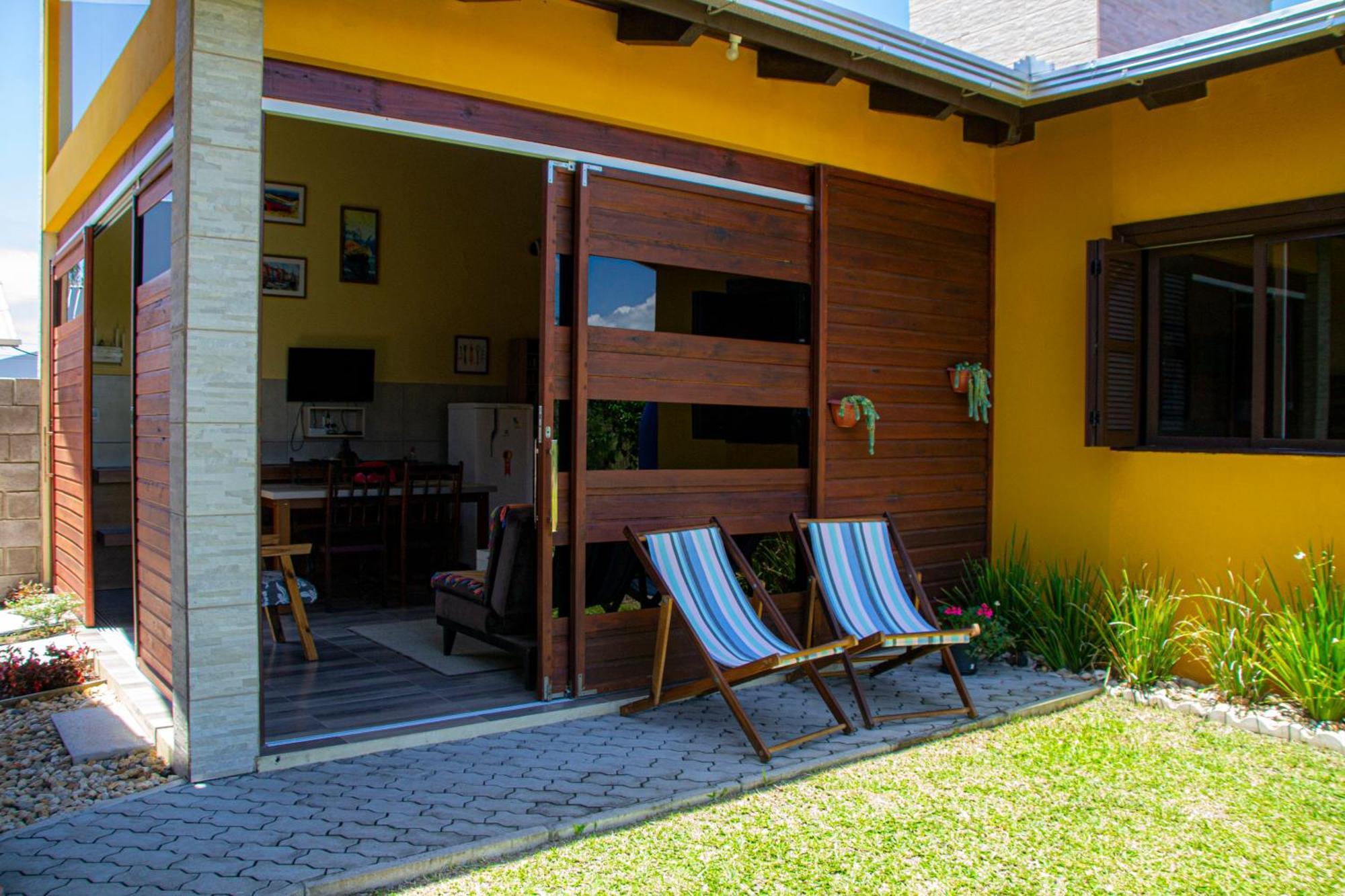 A Casa Amarela - Conforto E Tranquilidade Proximo Ao Mar Balneario Gaivota Eksteriør bilde