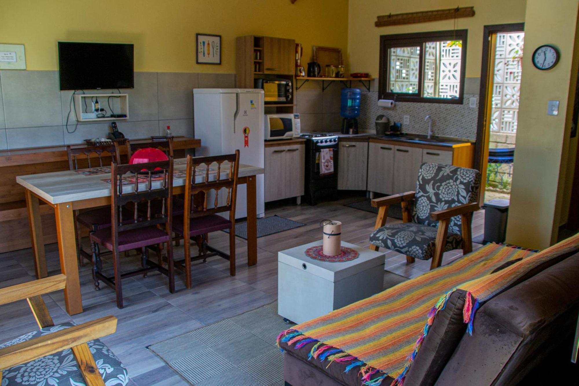 A Casa Amarela - Conforto E Tranquilidade Proximo Ao Mar Balneario Gaivota Eksteriør bilde